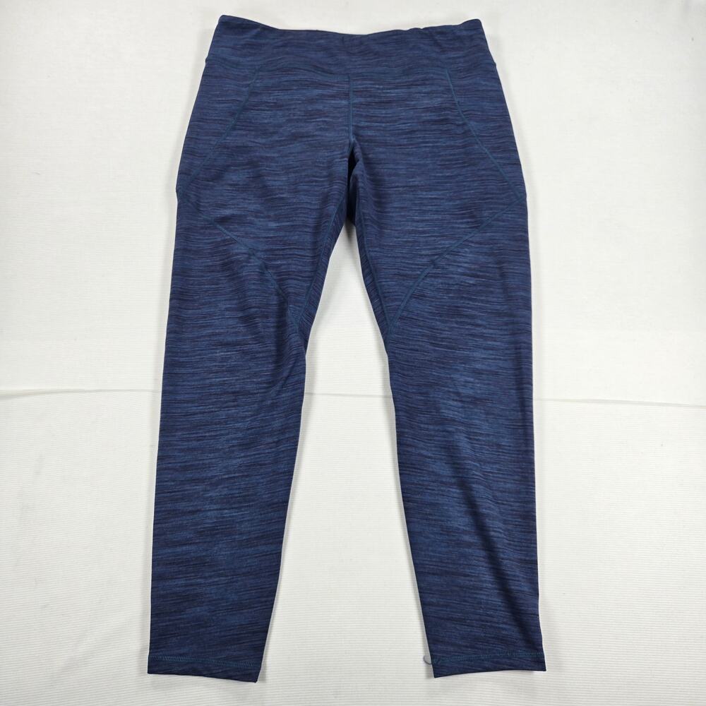 Patagonia‎ Mid Rise Centered Tight Leggings Blue Women Size XL